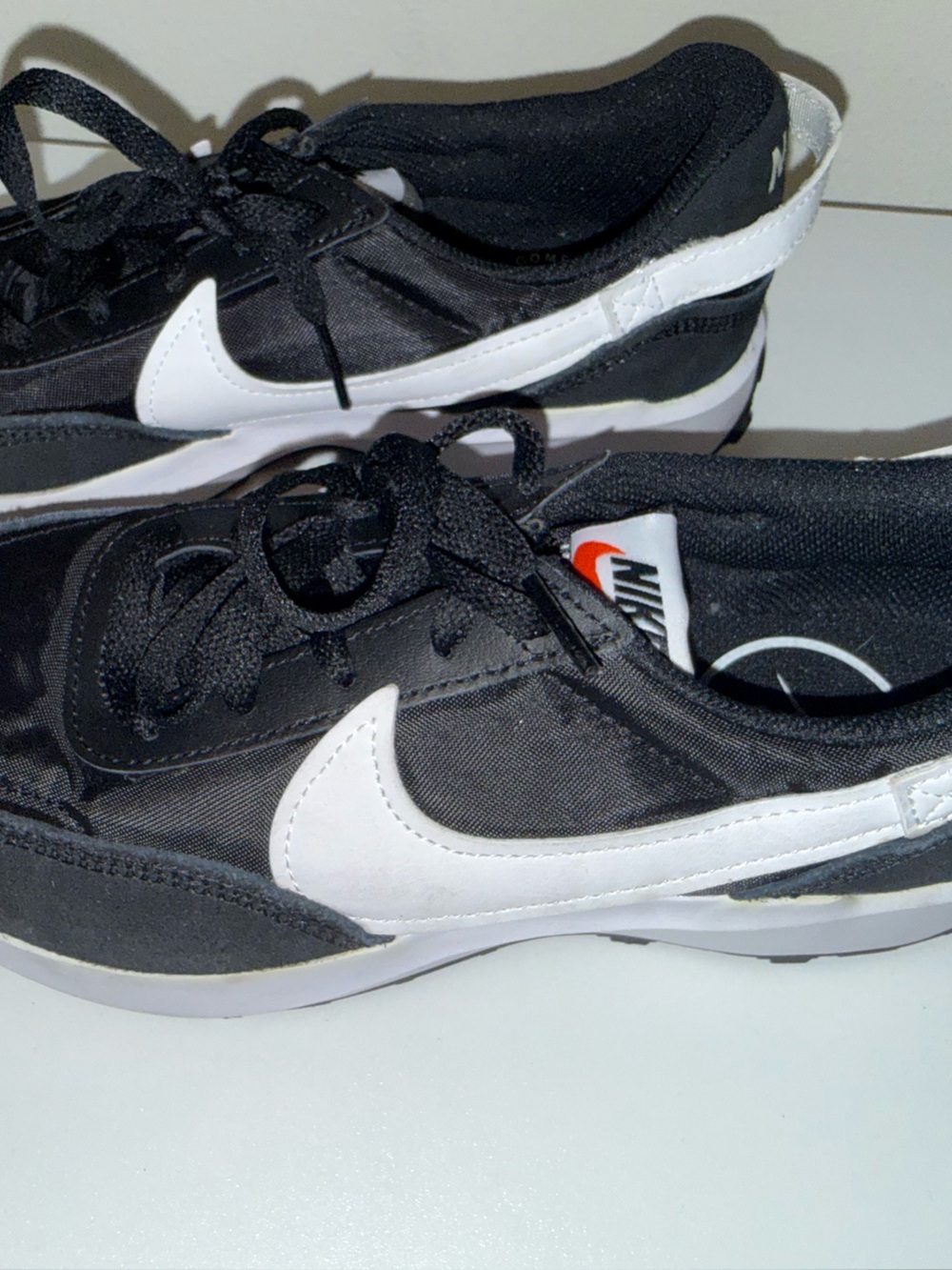 Nike Women's Black and White Running Sneakers